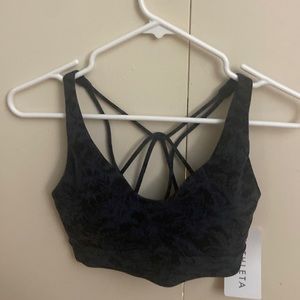 NWT Athleta Solace Textured Bra (small A-C)